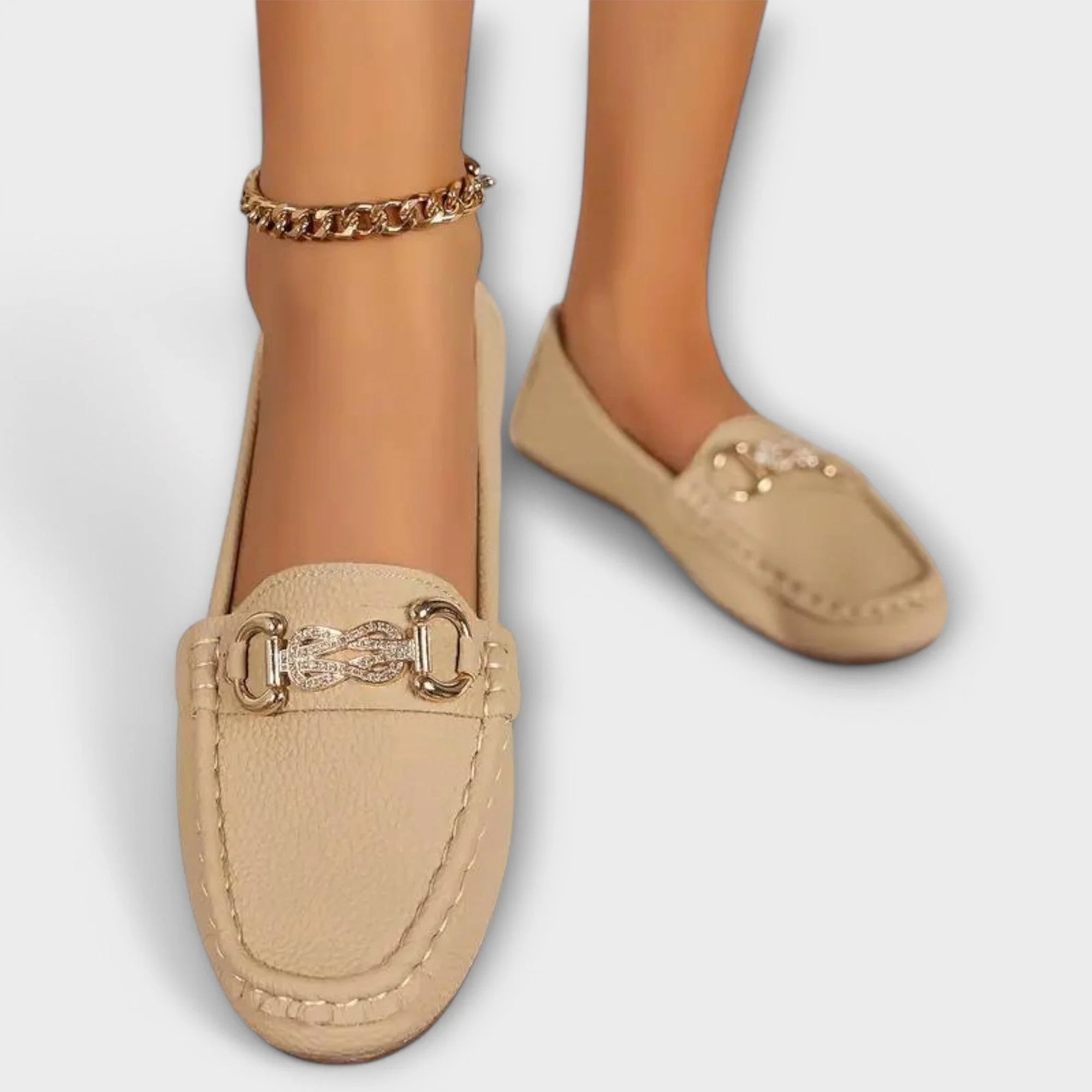 Eva Elegantní Kožené Městské Slipon Teniskypohodlné