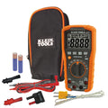 MM600 Multimeter, Digital Auto-Ranging, AC/DC Voltage and Current, Temperature, Frequency, Continuity, More, 1000V, Orange