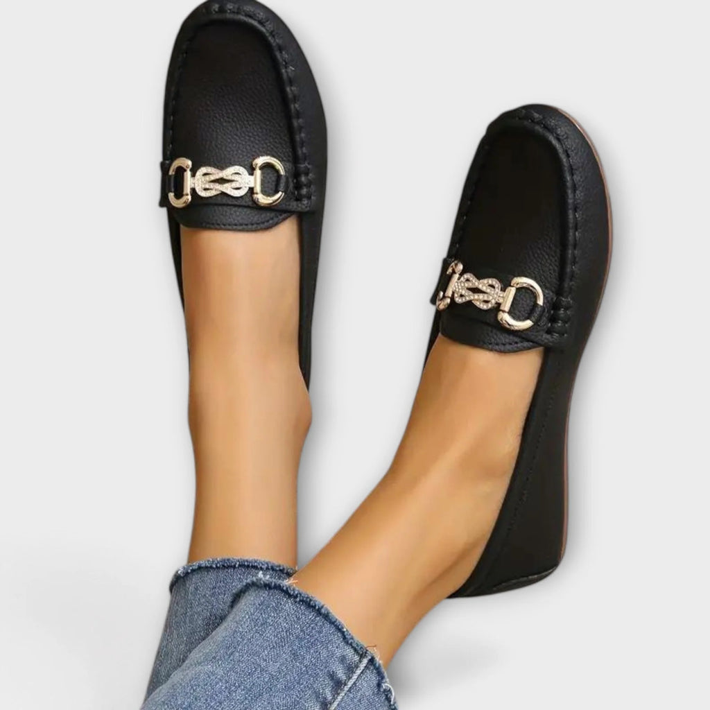 Eva Elegantní Kožené Městské Slipon Teniskypohodlné