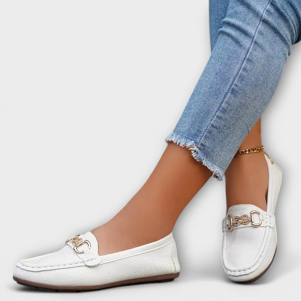 Eva Elegantní Kožené Městské Slipon Teniskypohodlné